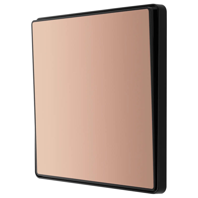 BG Electrical Evolve Polished Copper - Single, 2 way switch, edge rocker