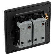 BG Electrical Evolve Polished Copper - Double, 2 way switch, edge rocker