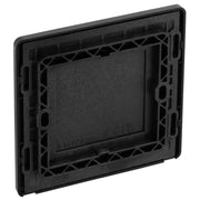 BG Electrical Evolve Satin Brass - Single, blank plate