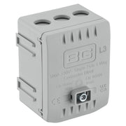 BG Circuit Protection Cp Connectors - 100A 5 Way Connector Block - L3 - Grey