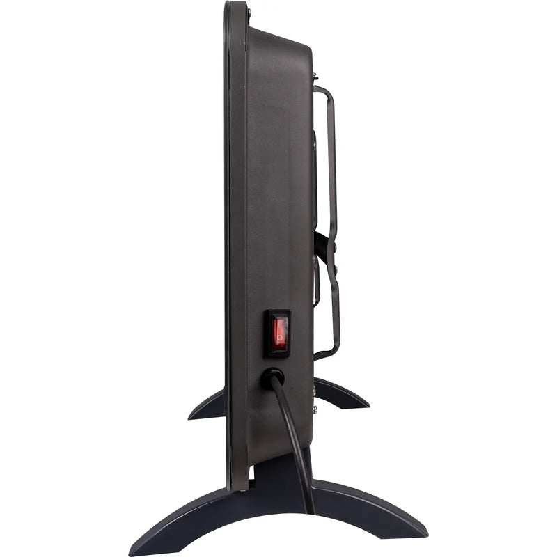Masterplug Smart Energy - SmartEnergy Auraline. Glass Panel Heater, 2000W, Anthracite Grey