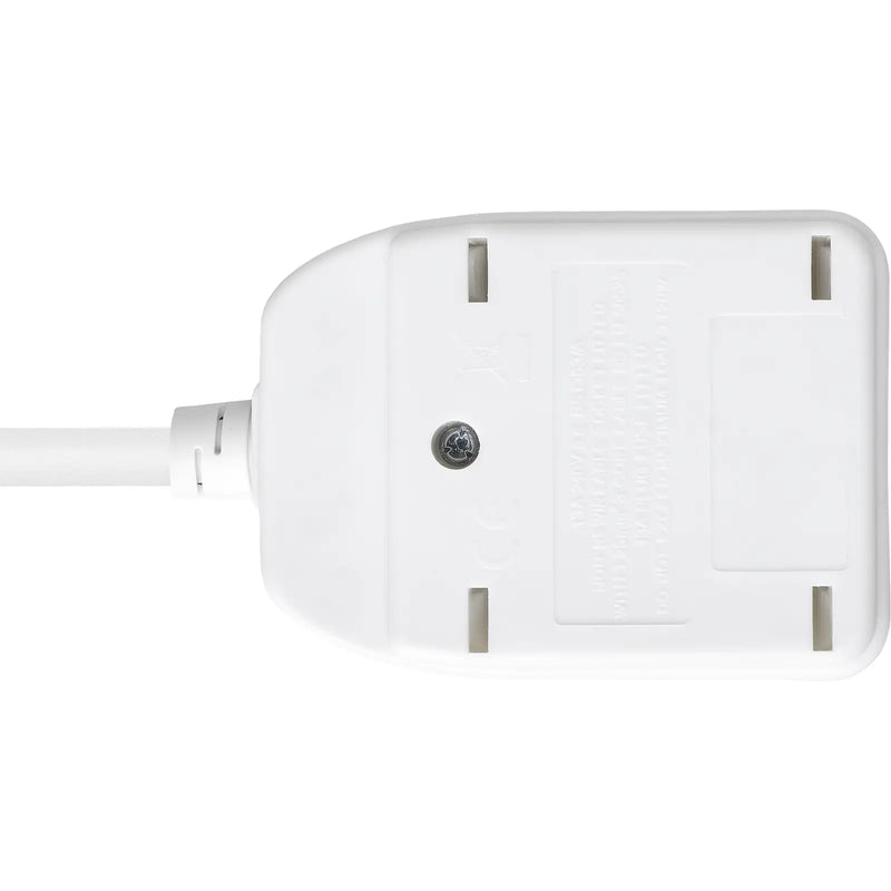 Masterplug Basic - 1 Socket, 10m, 13A, White