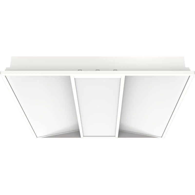 Luceco Sigma - Sigma RAL 9016 recessed panel 597 x 597mm 2843lm 4k dim