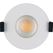 Luceco Elite - FType Elite Fire Rated Downlight 4W/6W 750lm Power Change with 4Colour CCT 2700K, 3000K, 4000K, 6000K Dimmable IP65 White - Flat