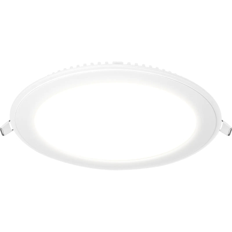 Luceco Luxpanel Circular - LuxPanel IP65 Circular RAL 9016 IP65 D-LIGHT 236MM 1200LM 14W STD