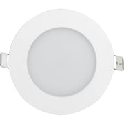 Luceco Luxpanel Eco Circular - Eco Circular Slimline Downlight Ø120mm 400lm 6w 4000k Standard - Pc Diffuser