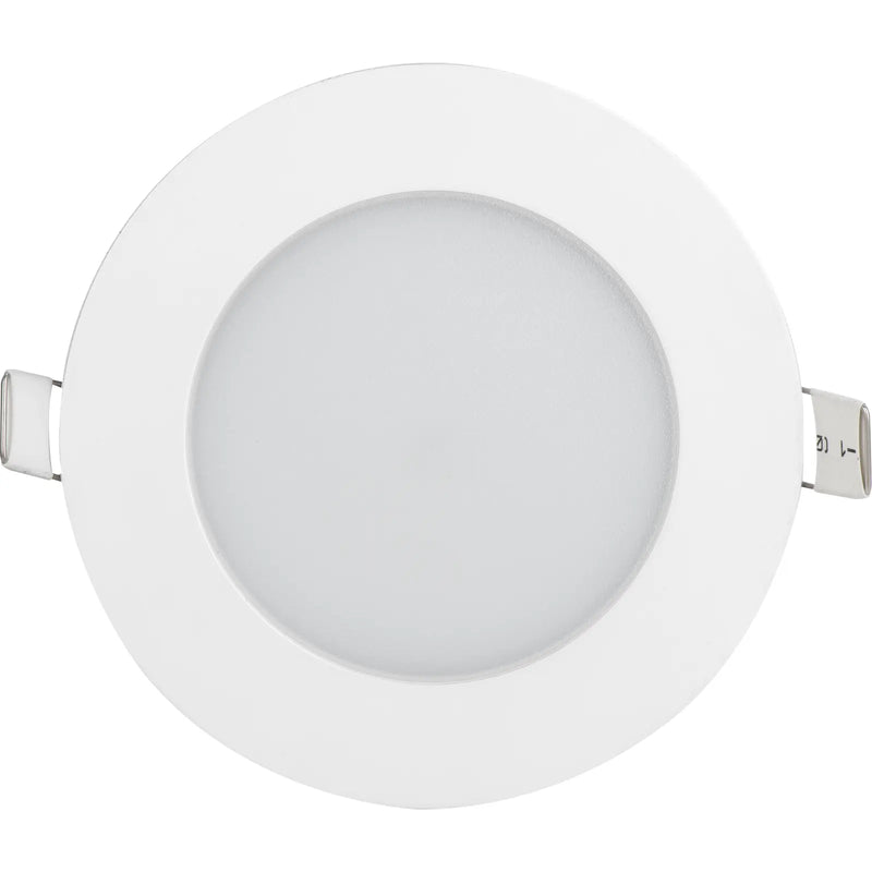 Luceco Luxpanel Eco Circular - Eco Circular Slimline Downlight Ø120mm 400lm 6w 4000k Standard - Pc Diffuser