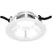 Luceco Platinum Gloss D-light 228mm Power Change High Output 2500lm 19w (3300lm 26w Optional) 4000k Cri >80 Digital Dimmable