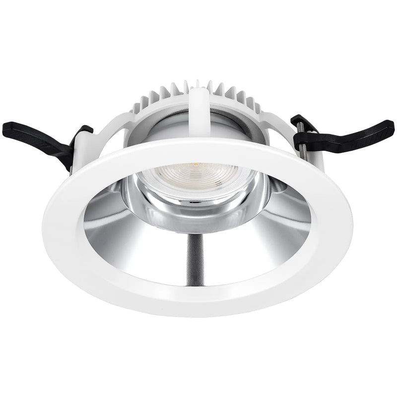 Luceco Platinum Gloss D-light 228mm Power Change High Output 2500lm 19w (3300lm 26w Optional) 4000k Cri >80 Digital Dimmable
