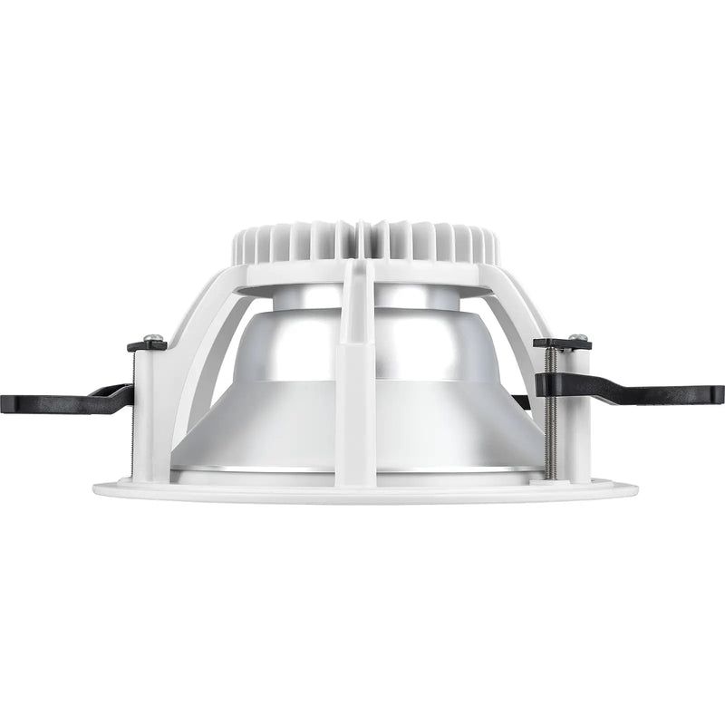 Luceco Platinum Matt D-light 228mm Power Change High Output 2500lm 19w (3300lm 26w Optional) 4000k Cri >80 Fixed Output