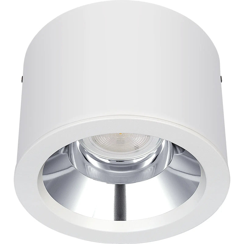 Luceco Platinum Surface downlight gloss reflector 218mm 2500 lumen with fixed output driver