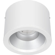 Luceco Platinum Surface downlight matt reflector 218mm 1200 lumen with DALI driver and emergency