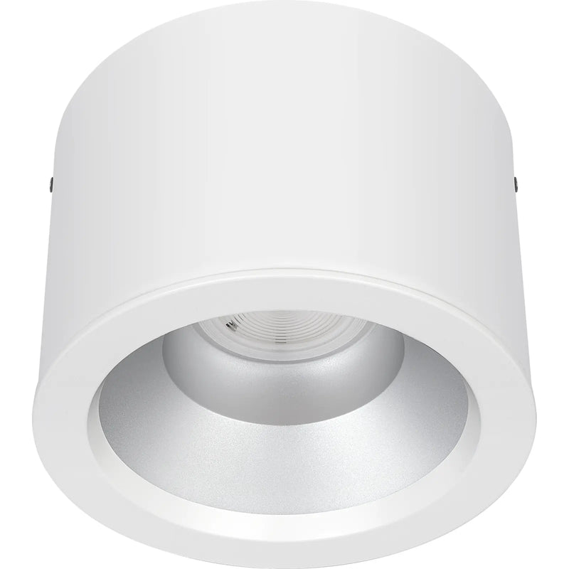 Luceco Platinum Surface downlight matt reflector 218mm 1200 lumen with DALI driver and emergency