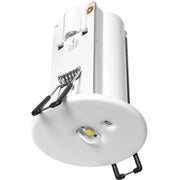 Luceco Standard Recessed - Tempus Extra downlight recessed self-test with corridor optic