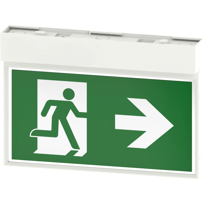 Luceco Tempus Dali - Tempus DALI Exit Blade, 3.5W, White with Legend Kit