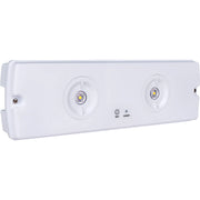 Luceco Tempus Dual - Tempus Dual Bulkhead Extra, 3hr, IP65, 6.5W, 800lm
