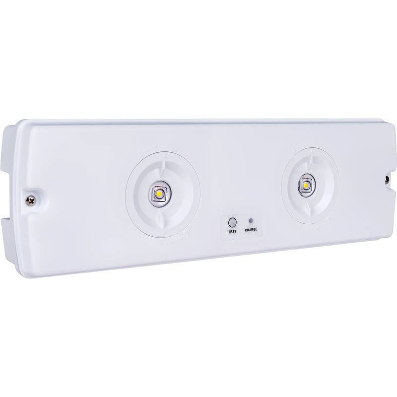 Luceco Tempus Dual - Tempus Dual Bulkhead Extra, 3hr, IP65, 6.5W, 800lm