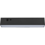 Luceco Decorative Brick - Era Decorative Outdoor Solar Brick Wall Light with PIR Motion Sensor, LED Exterior Lighting, Slate Grey, IP54, 7W, 1000lm, 3000K