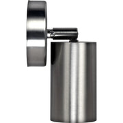 Luceco Stainless Steel - Stainless steel single head adjustable wall light 300 lumens warm white colour temp