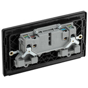 BG Electrical Evolve Matt Grey - Double, switched, single pole