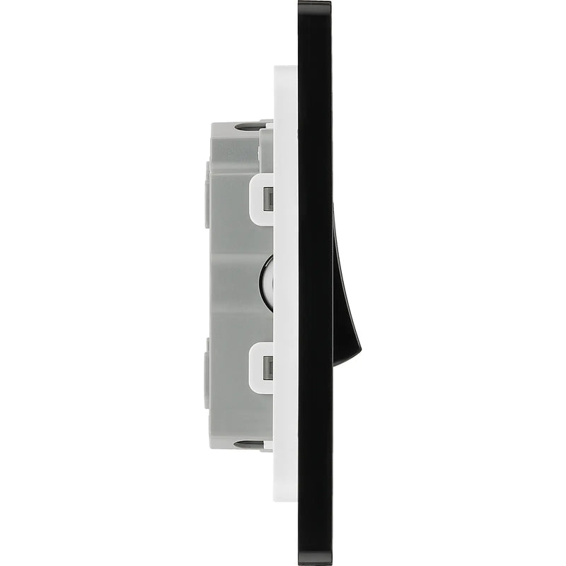 BG Electrical Evolve Matt Grey - Triple, 2 way switch