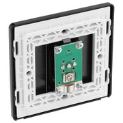 BG Electrical Evolve Matt Grey - Single, co-axial