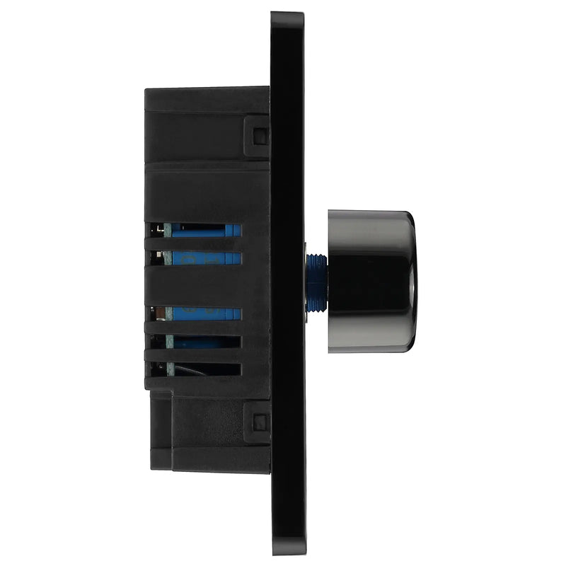BG Electrical Evolve Matt Grey - Double, 2 way push 200W