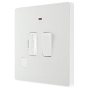 BG Electrical Evolve Pearlescent White - Switched and fused with indicator