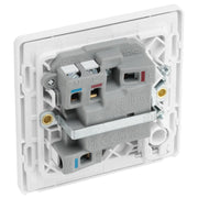 BG Electrical Evolve Pearlescent White - Switched and fused with indicator