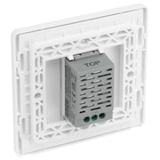 BG Electrical Evolve Pearlescent White - Single, 2 way touch, 200W, master