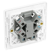 BG Electrical Evolve Pearlescent White - Unswitched and fused