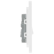 BG Electrical Evolve Pearlescent White - Intermediate switch
