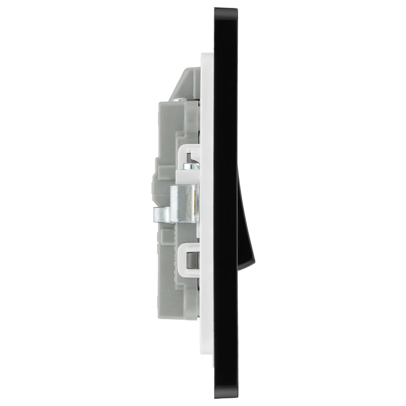 BG Electrical Evolve Polished Copper - 20A, double pole, with indicator