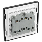 BG Electrical Evolve Satin Brass - Triple, 2 way switch