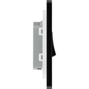BG Electrical Evolve Satin Brass - Single, bell push switch