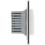 BG Electrical Flatplate Screwless Polished Chrome - Hotel key card switch