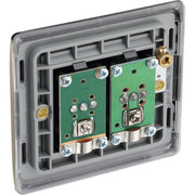 BG Electrical Nexus Metal Antique Brass - Double co-axial