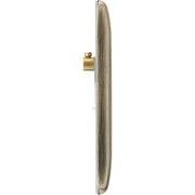 BG Electrical Nexus Metal Antique Brass - Double, blank plate