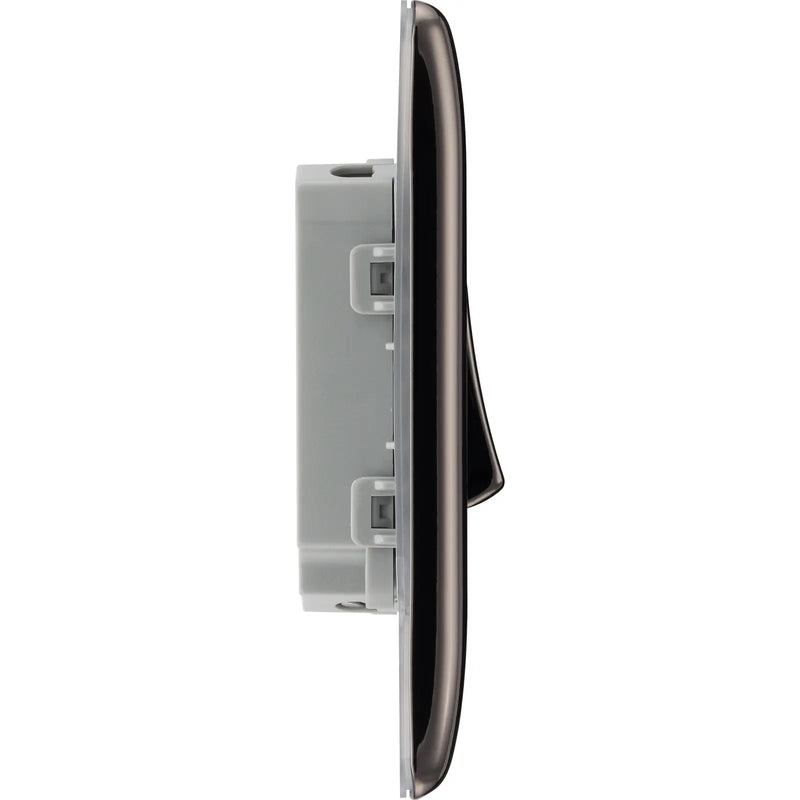 BG Electrical Nexus Metal Black Nickel - Double, 2 way switch