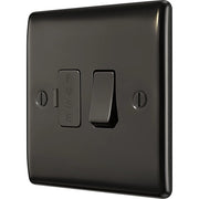 BG Electrical Nexus Metal Black Nickel - Switched and fused