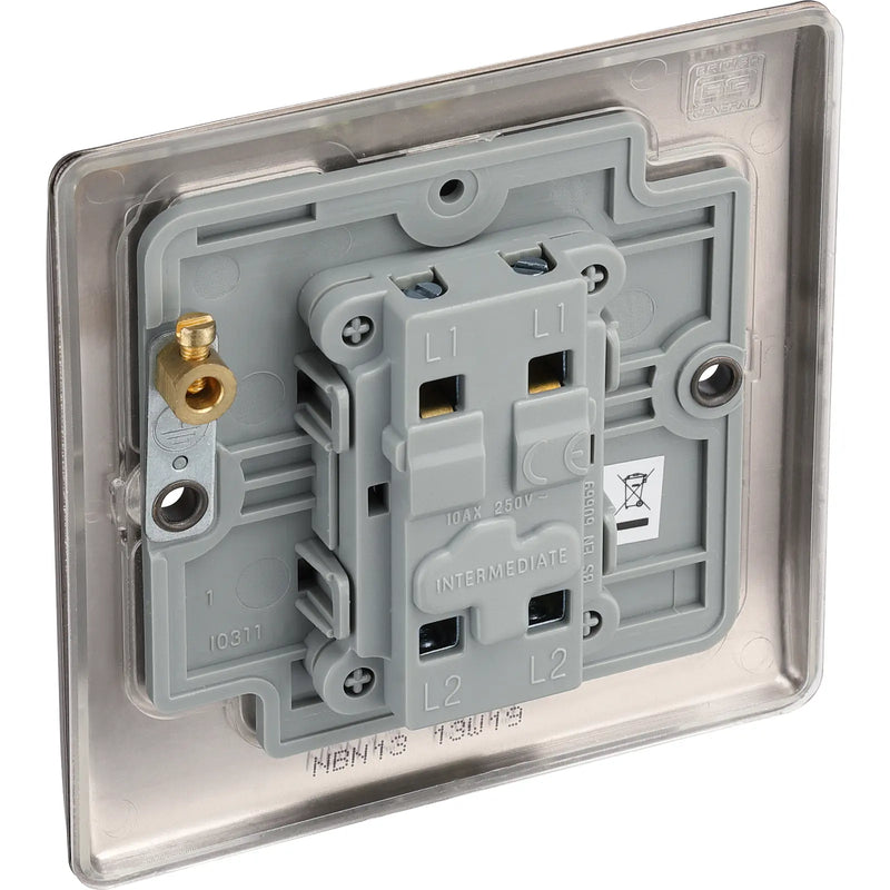 BG Electrical Nexus Metal Black Nickel - Intermediate switch