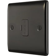 BG Electrical Nexus Metal Black Nickel - Unswitched and fused