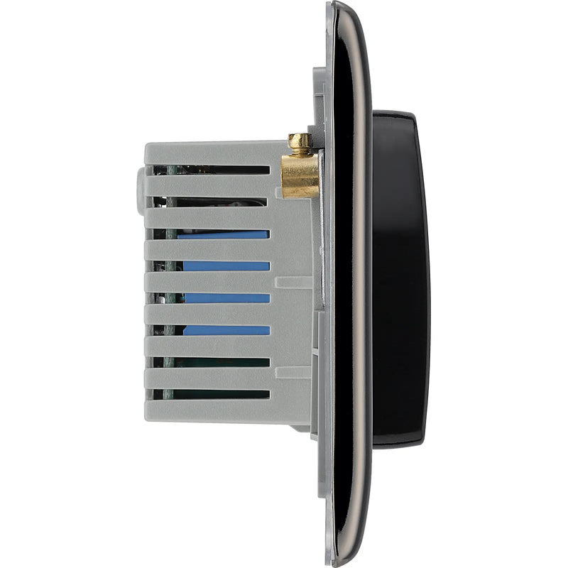 BG Electrical Nexus Metal Black Nickel - Hotel key card switch