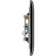 BG Electrical Nexus Metal Black Nickel - Single, isolated, co-axial