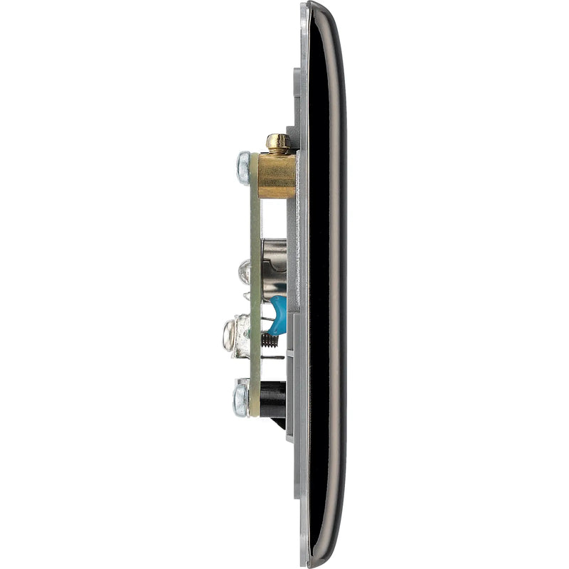 BG Electrical Nexus Metal Black Nickel - Single, isolated, co-axial