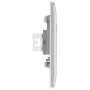 BG Electrical Nexus Metal Brushed Steel - Single, RJ45 data socket