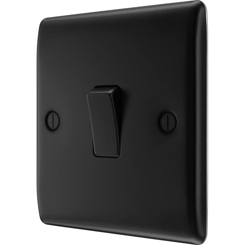 BG Electrical Nexus Metal Matt Black - Intermediate switch