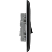 BG Electrical Nexus Metal Matt Black - Intermediate switch