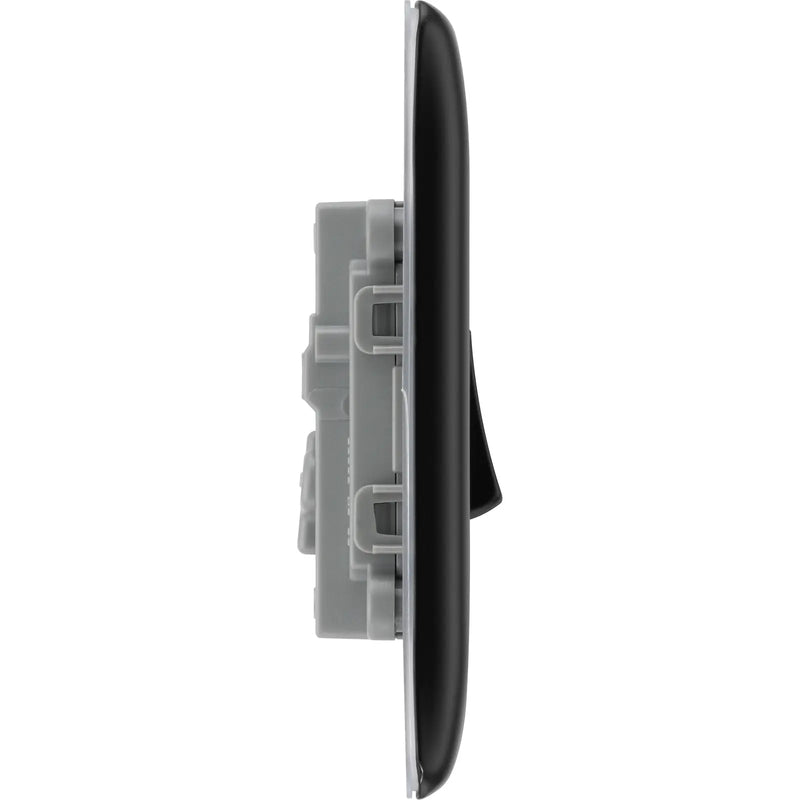 BG Electrical Nexus Metal Matt Black - Intermediate switch