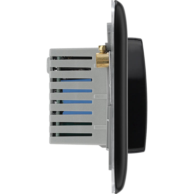 BG Electrical Nexus Metal Matt Black - Hotel key card switch